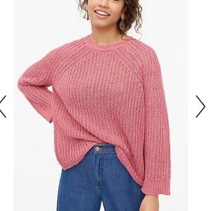 J.Crew Relaxed-fit Linen Beach Sweater Weathered Rise, sz.XXS